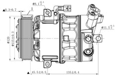 AC Compressor for NISSAN (CO.02.065K)