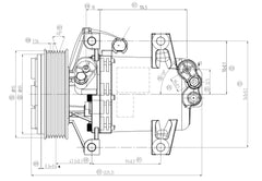 AC Compressor for NISSAN (CO.02.007)