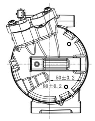AC Compressor for NISSAN (CO.02.065K)