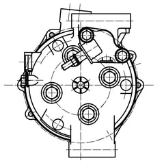 AC Compressor for HONDA (CO.01.020)
