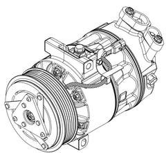 AC Compressor for NISSAN (CO.02.065K)