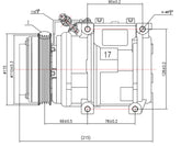 AC Compressor for TOYOTA (CO.04.063)