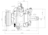 AC Compressor for SUZUKI (CO.08.008)