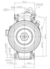 AC Compressor for VOLKSWAGEN & AUDI (CO.11.022)