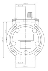 AC Compressor for JOHN DEERE (CO.81.011)