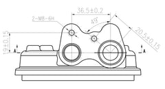 AC Compressor for HITACHI & JOHN DEERE (CO.903.004)