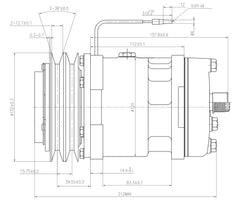 AC Compressor for Multiple Vehicles (CO.958.002)