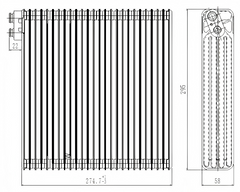 AC Evaporator (TOYOTA EV.04.003)