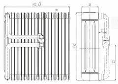 AC Evaporator (HINO EV.04.001)