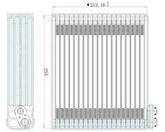 AC Evaporator (HONDA EV.01.003)