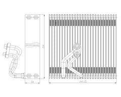 AC Evaporator (HOLDEN EV.81.002)