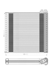 AC Evaporator (LEXUS EV.04.006)