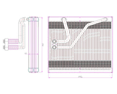 AC Evaporator (HYUNDAI & KIA EV.42.003)