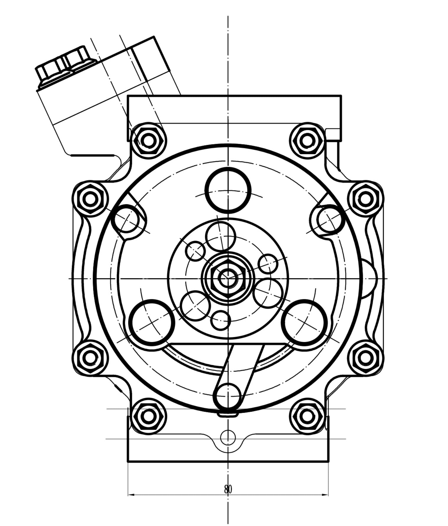 AC Compressor for HONDA (CO.01.059)