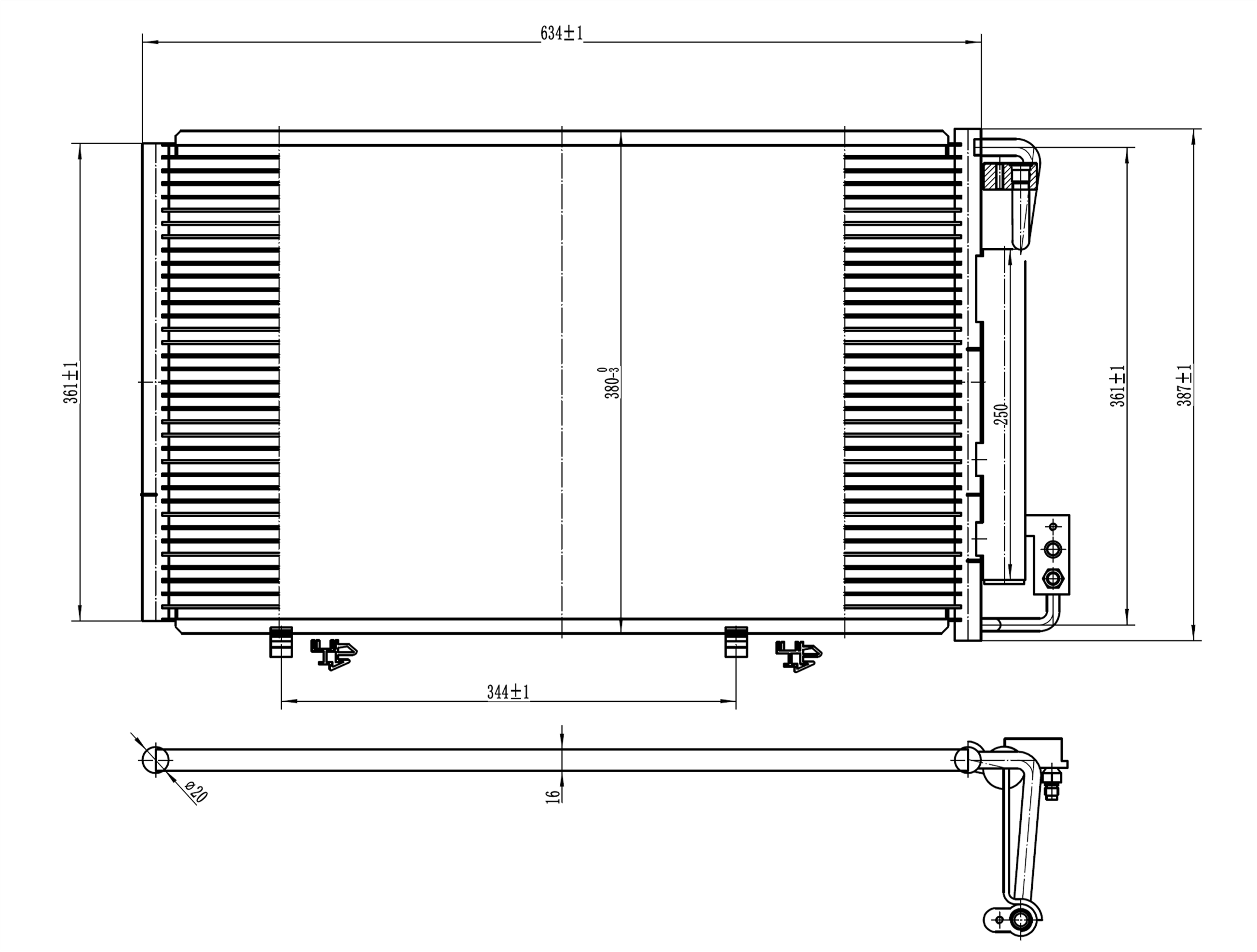 AC Condenser for FORD (CN.23.003)