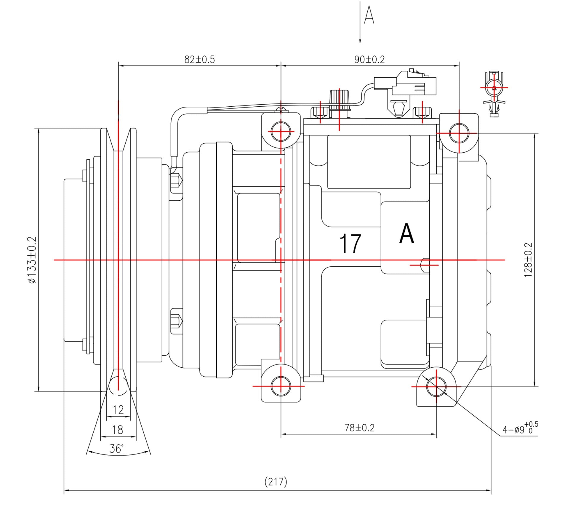 AC Compressor for TOYOTA (CO.04.045)