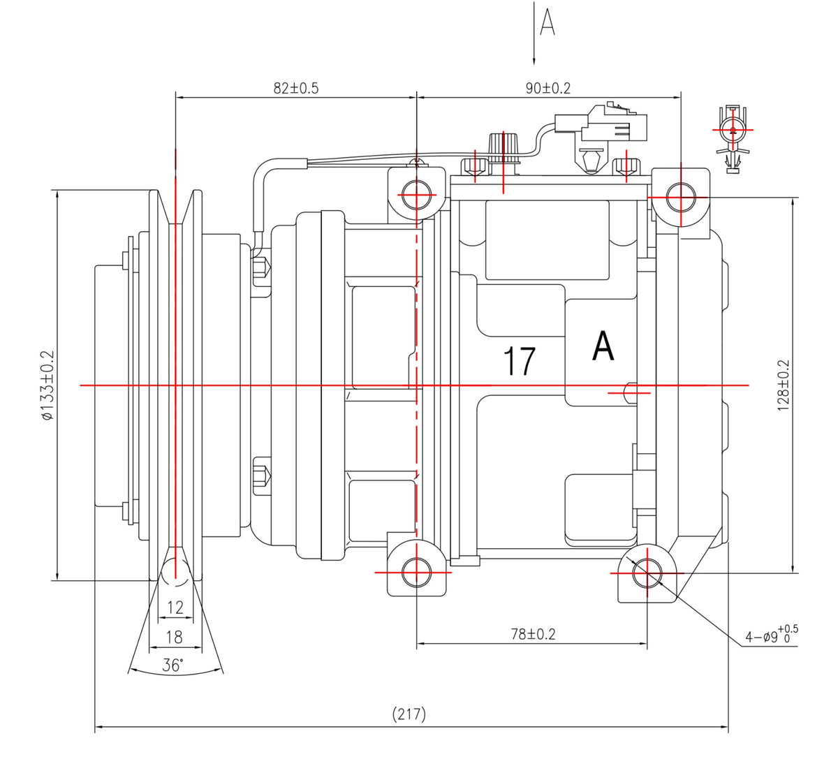 AC Compressor for TOYOTA (CO.04.045)