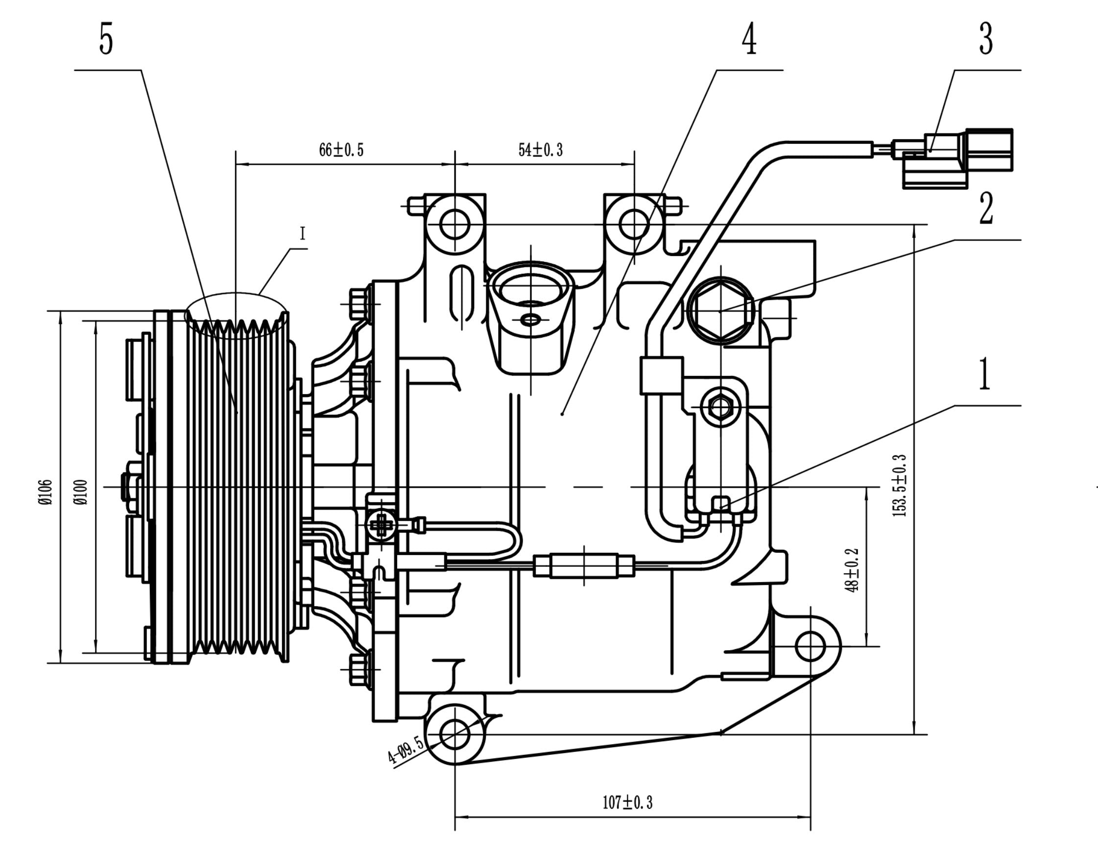 AC Compressor for HONDA (CO.01.021)