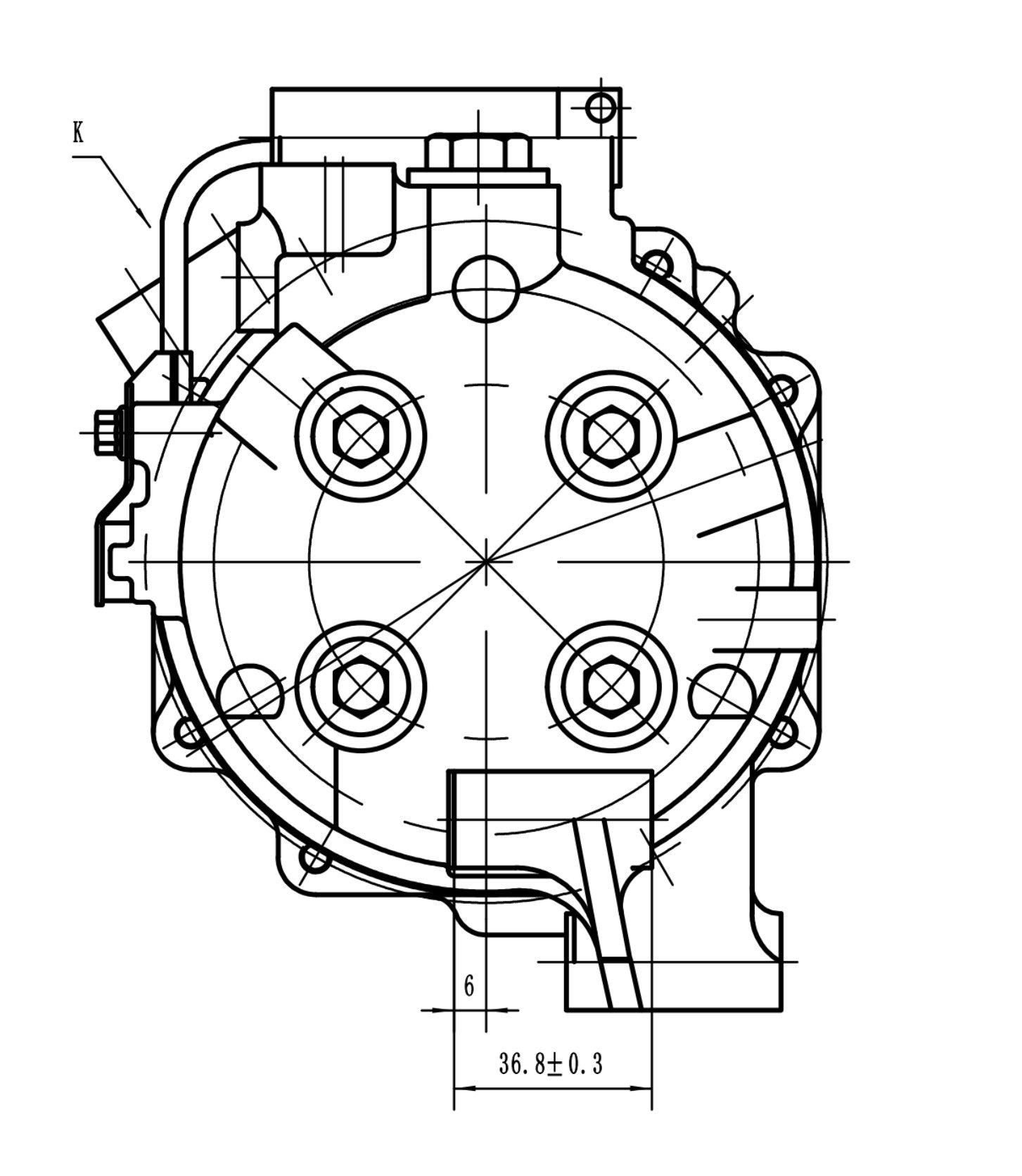 AC Compressor for HONDA (CO.01.021)