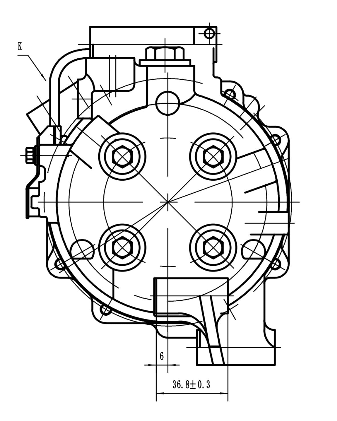 AC Compressor for HONDA (CO.01.033)