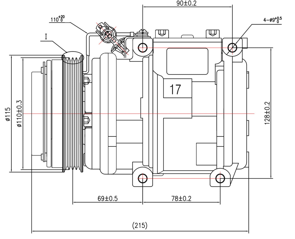 AC Compressor for TOYOTA (CO.04.063)