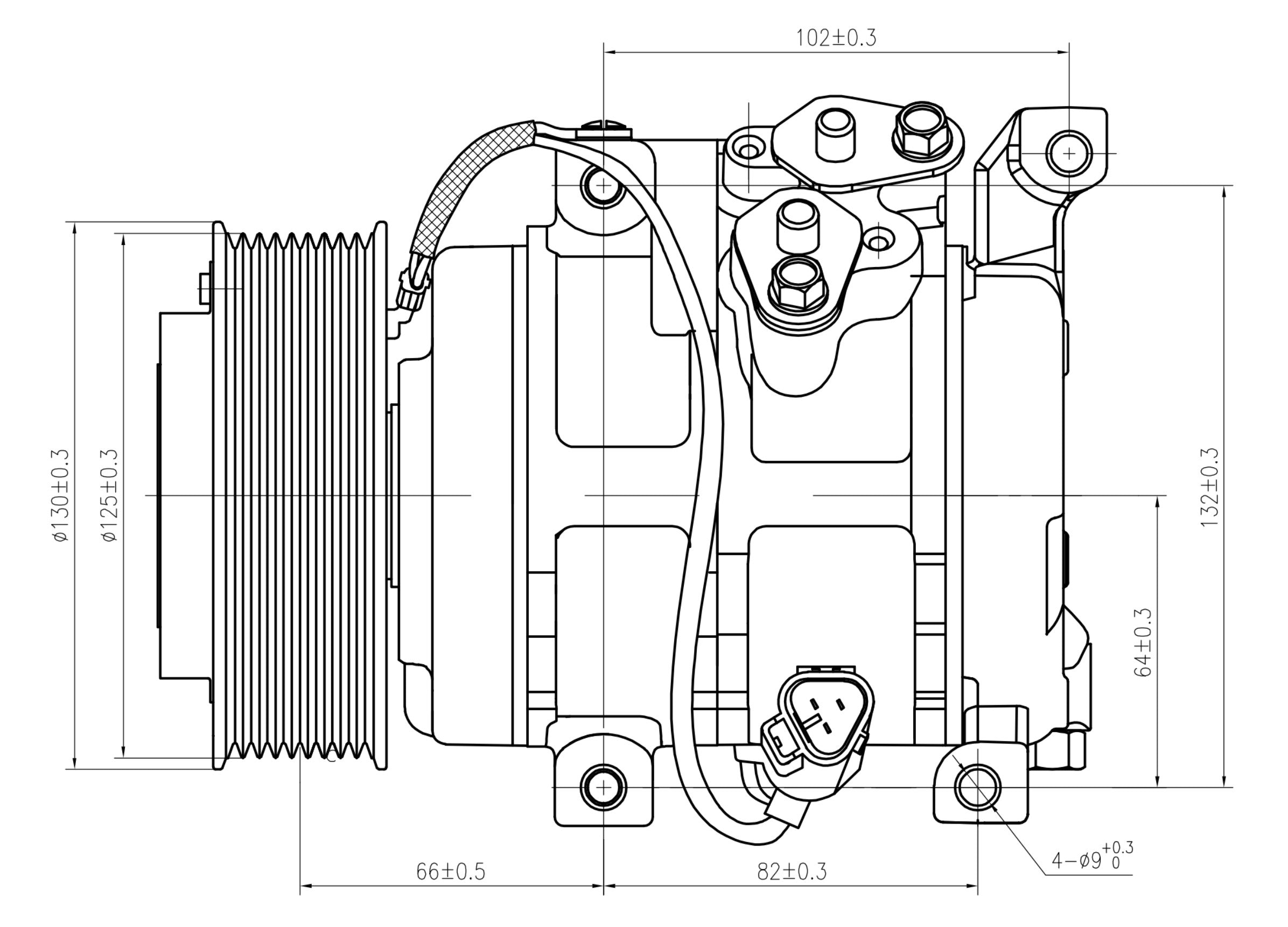 AC Compressor for TOYOTA (CO.04.135)