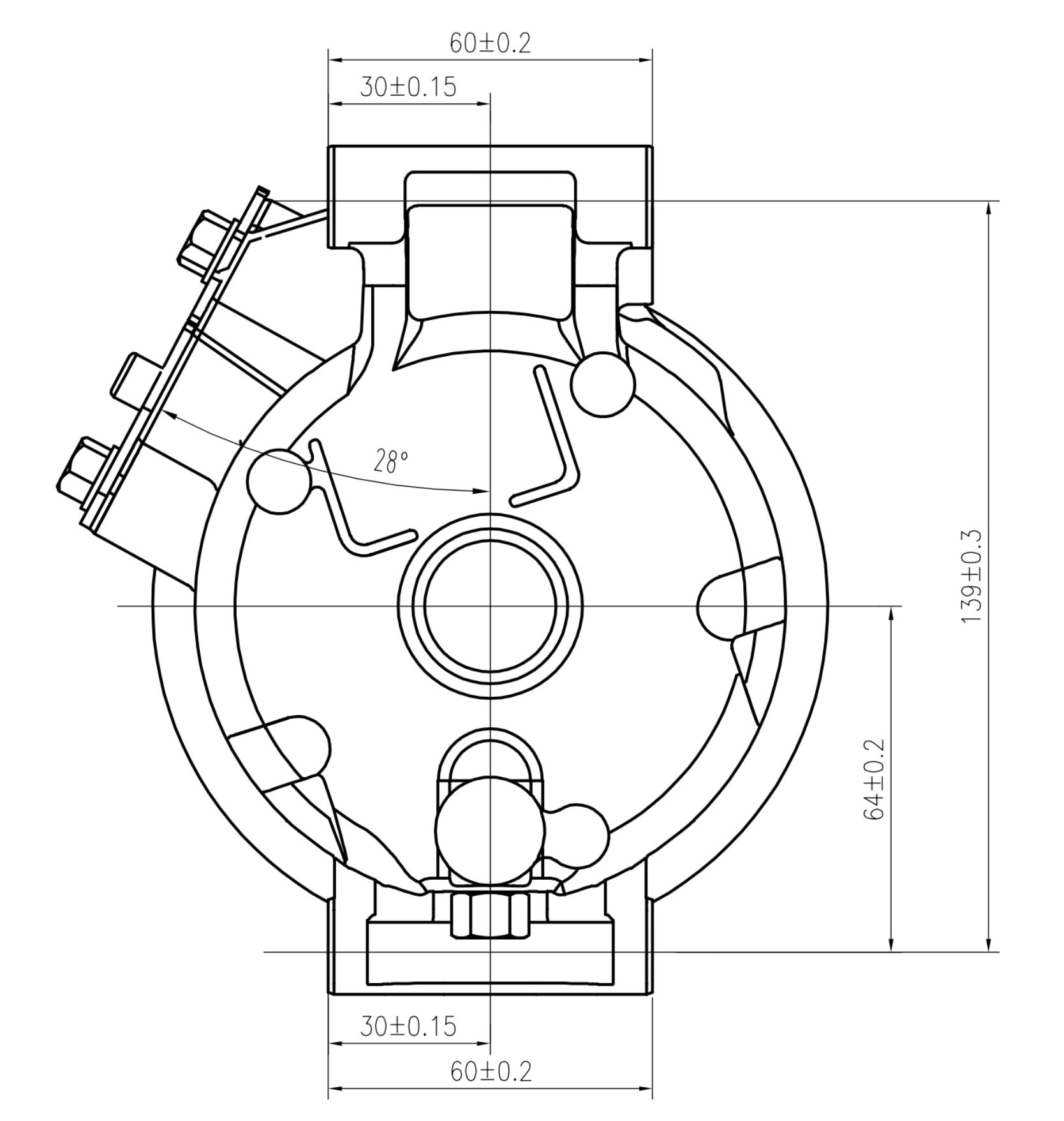 AC Compressor for TOYOTA (CO.04.135)