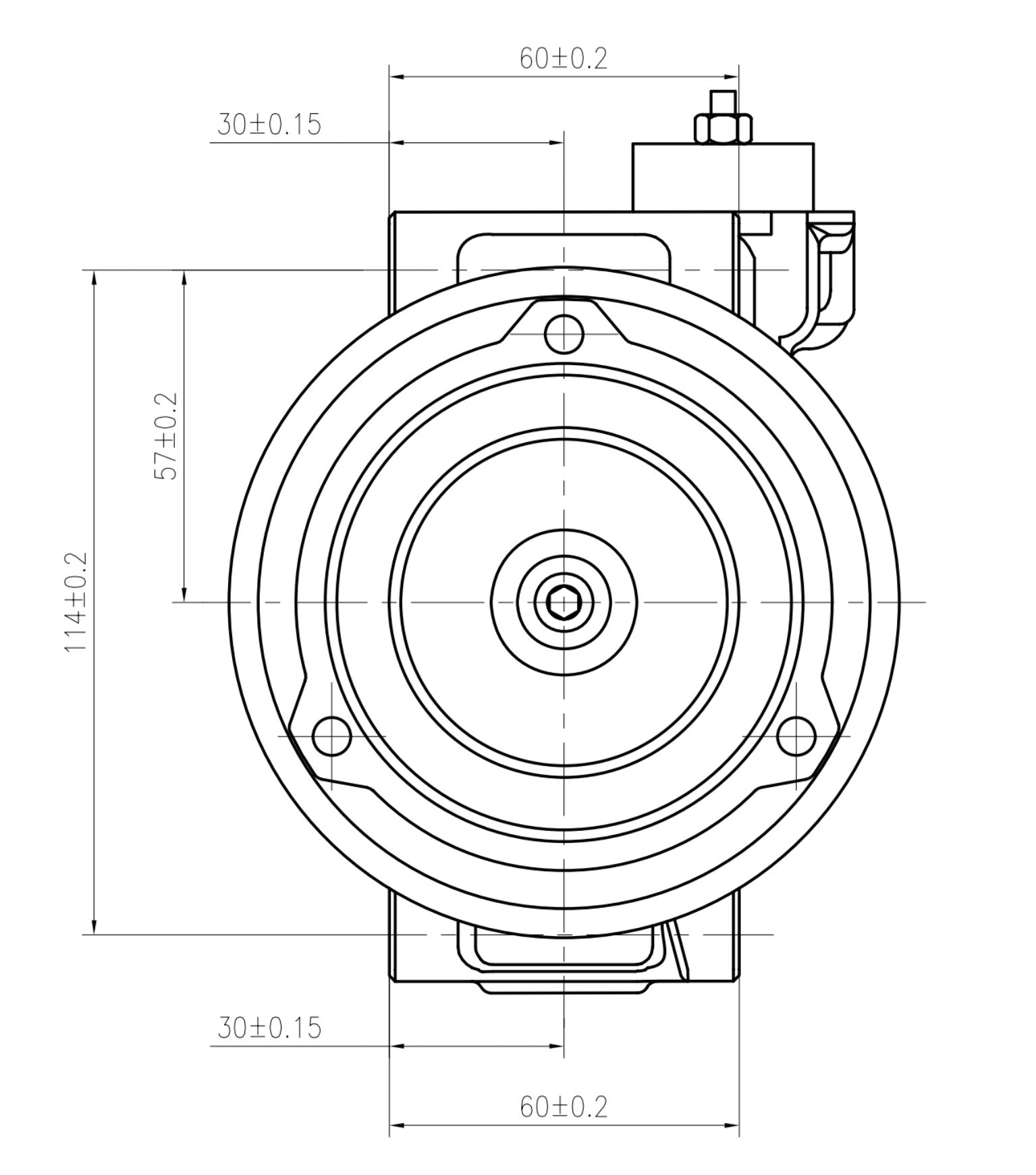 AC Compressor for SUZUKI (CO.08.015)