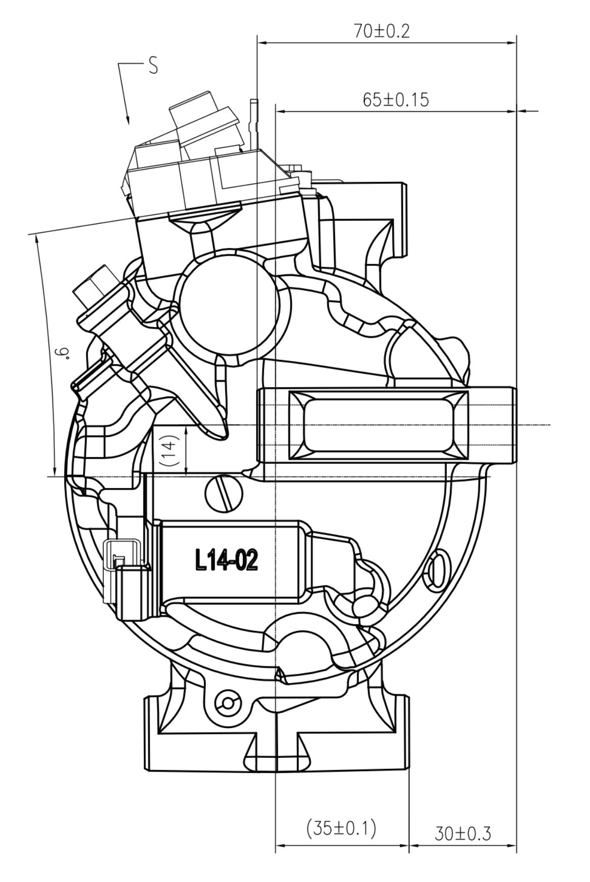 AC Compressor for VOLKSWAGEN & AUDI (CO.11.022)