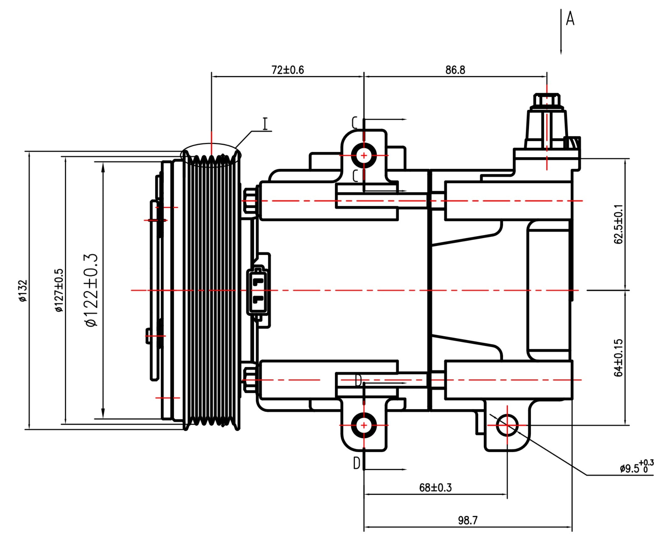 AC Compressor for FORD (CO.23.021)