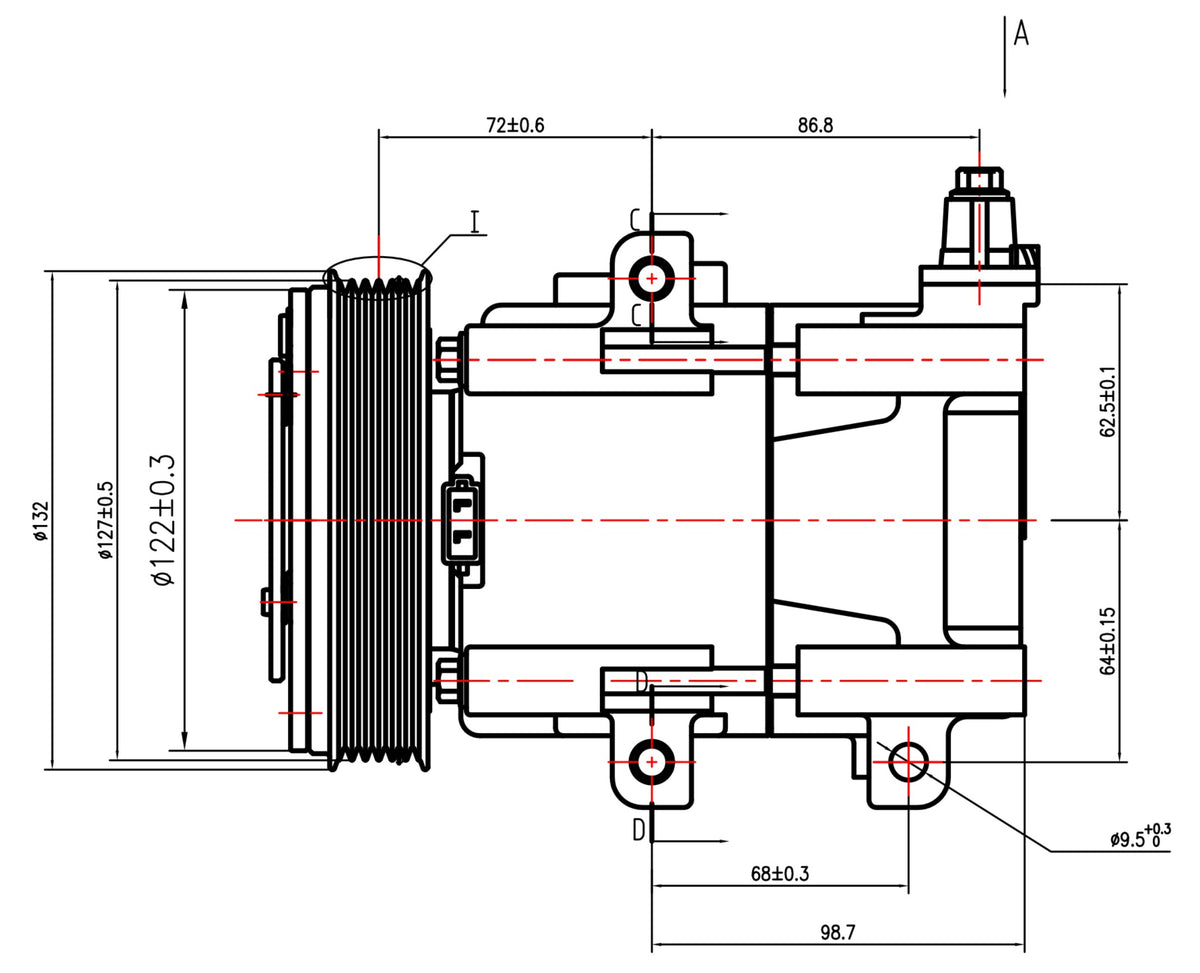 AC Compressor for FORD (CO.23.021)
