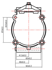 AC Compressor for FORD (CO.23.021)