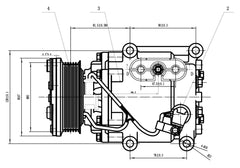 AC Compressor for FORD (CO.23.058)