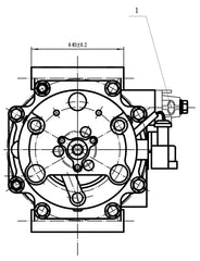 AC Compressor for FORD (CO.23.058)