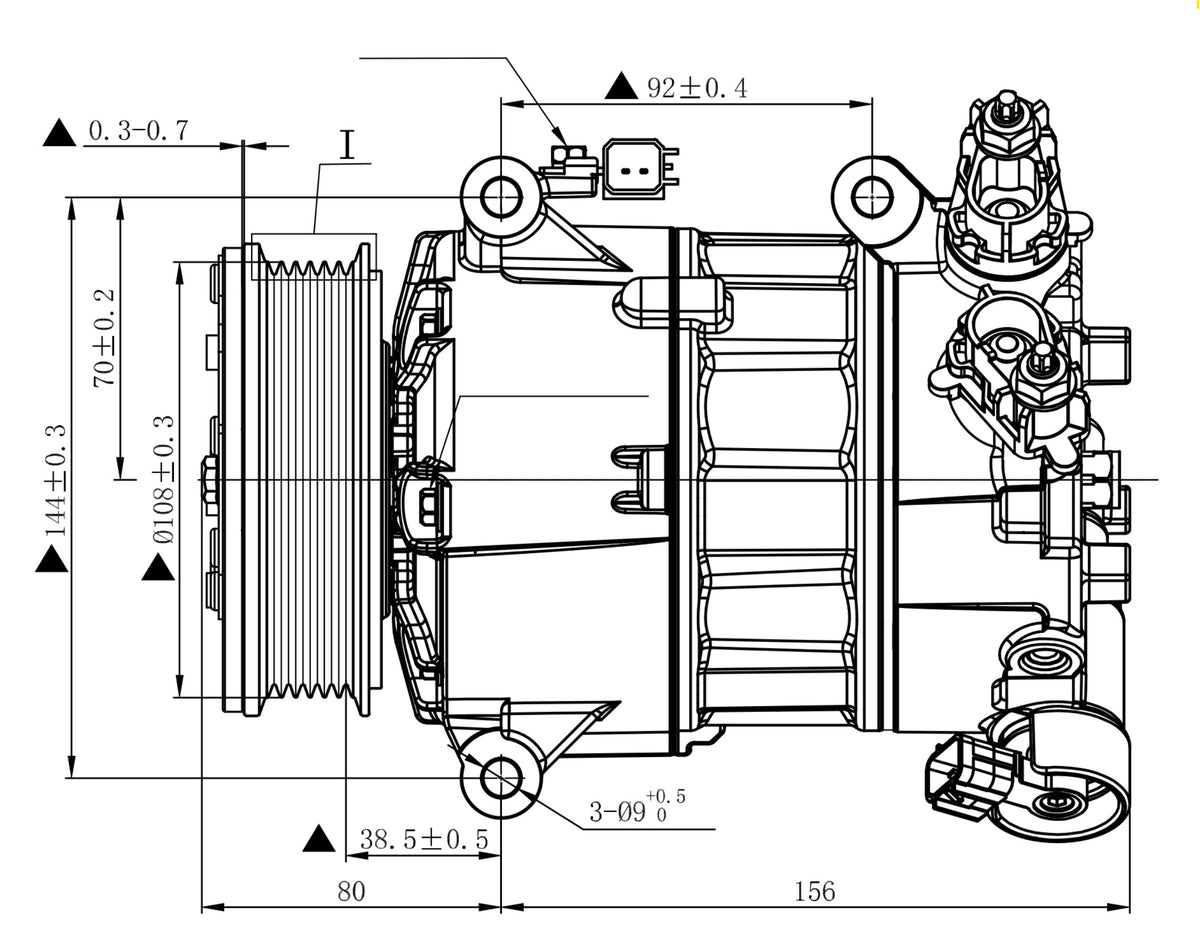 AC Compressor for FORD (CO.23.065K)