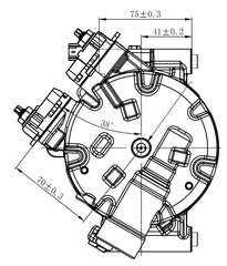 AC Compressor for FORD (CO.23.065K)
