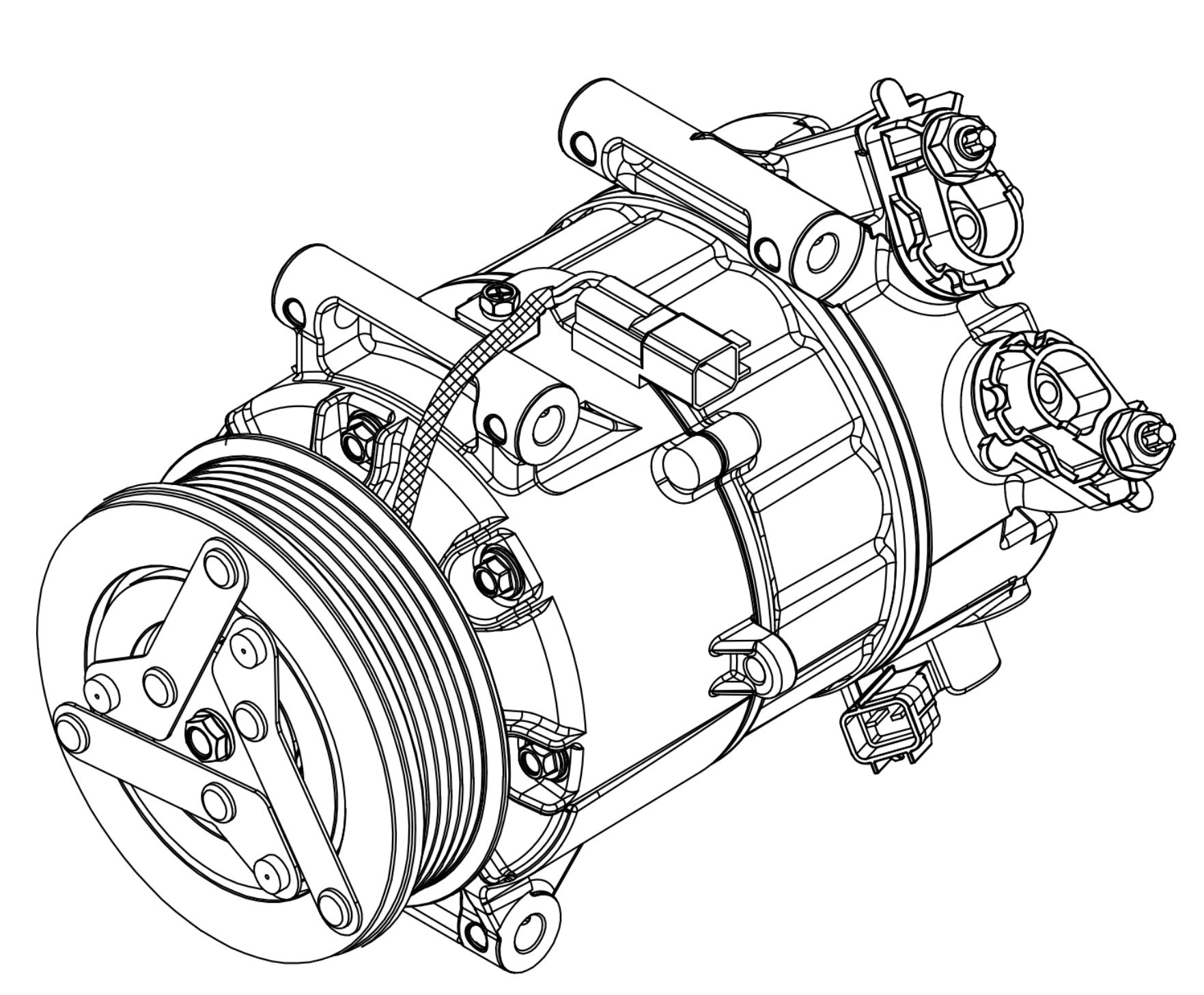 AC Compressor for FORD (CO.23.065K)