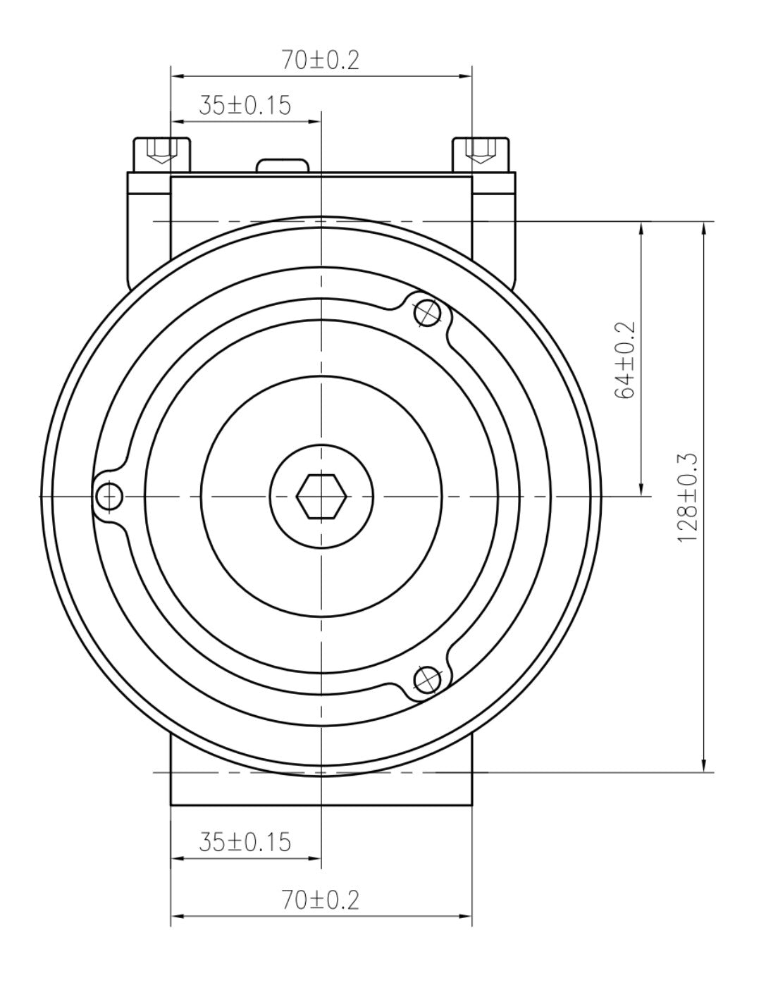 AC Compressor for HINO (CO.80.007)
