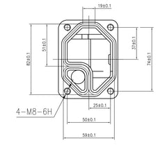 AC Compressor for JOHN DEERE (CO.81.008)