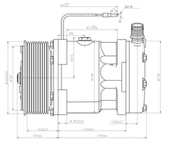 AC Compressor for Multiple Vehicles (CO.88.048)