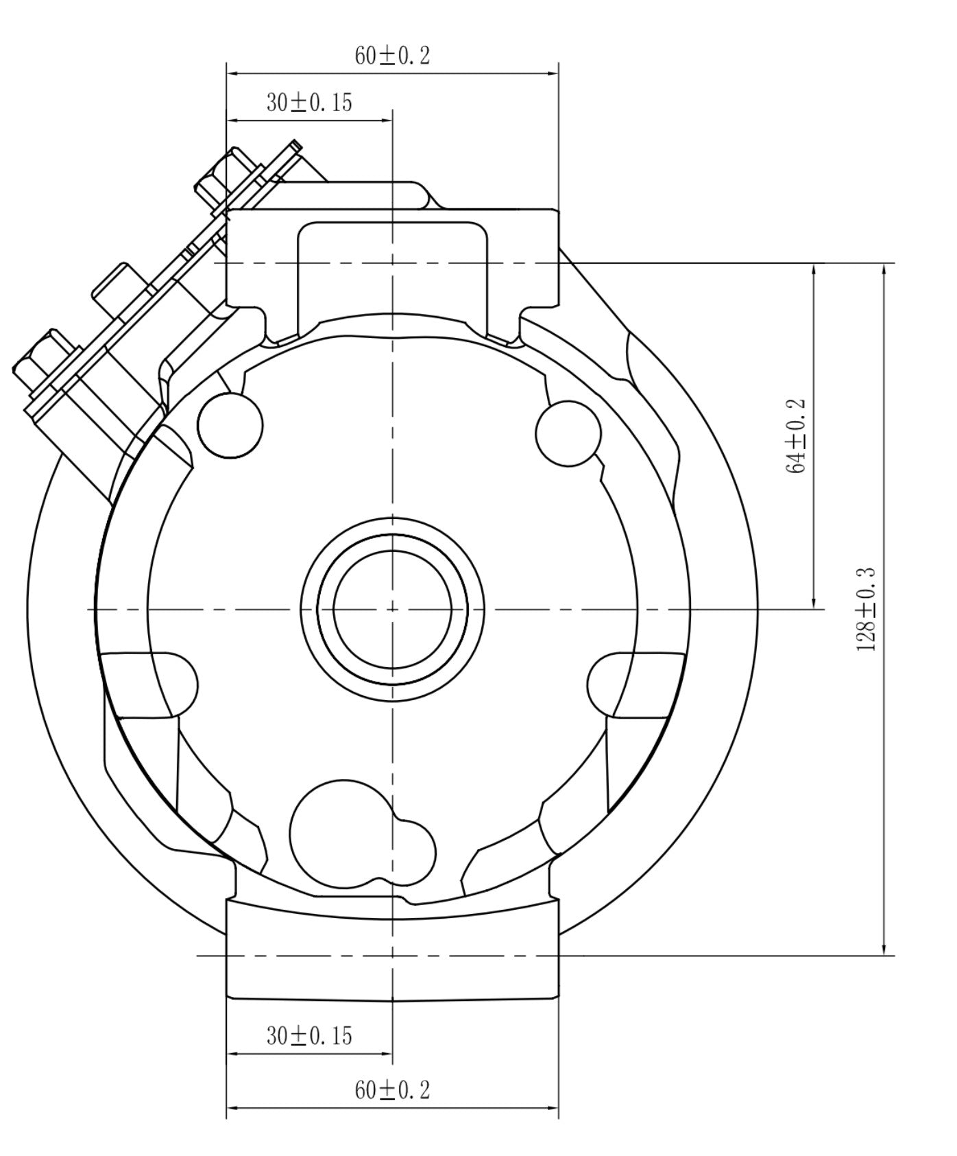 AC Compressor for CAT (CO.901.003)