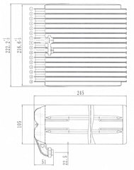 AC Evaporator (TOYOTA EV.04.002)