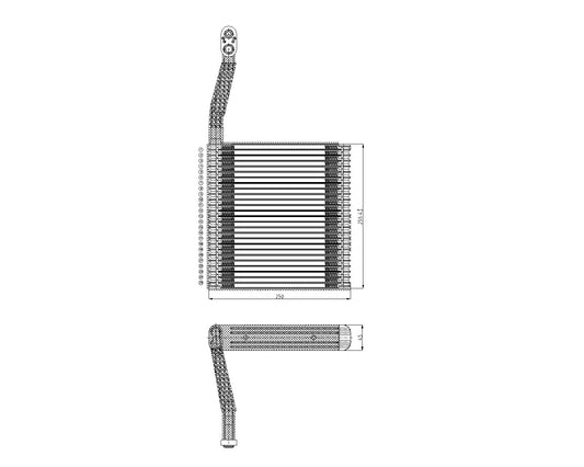 AC Evaporator (FORD EV.23.002)