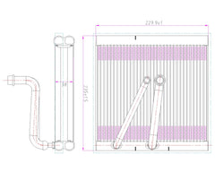 AC Evaporator (VW & AUDI EV.11.001)