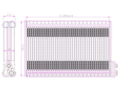 AC Evaporator (HINO EV.80.001)