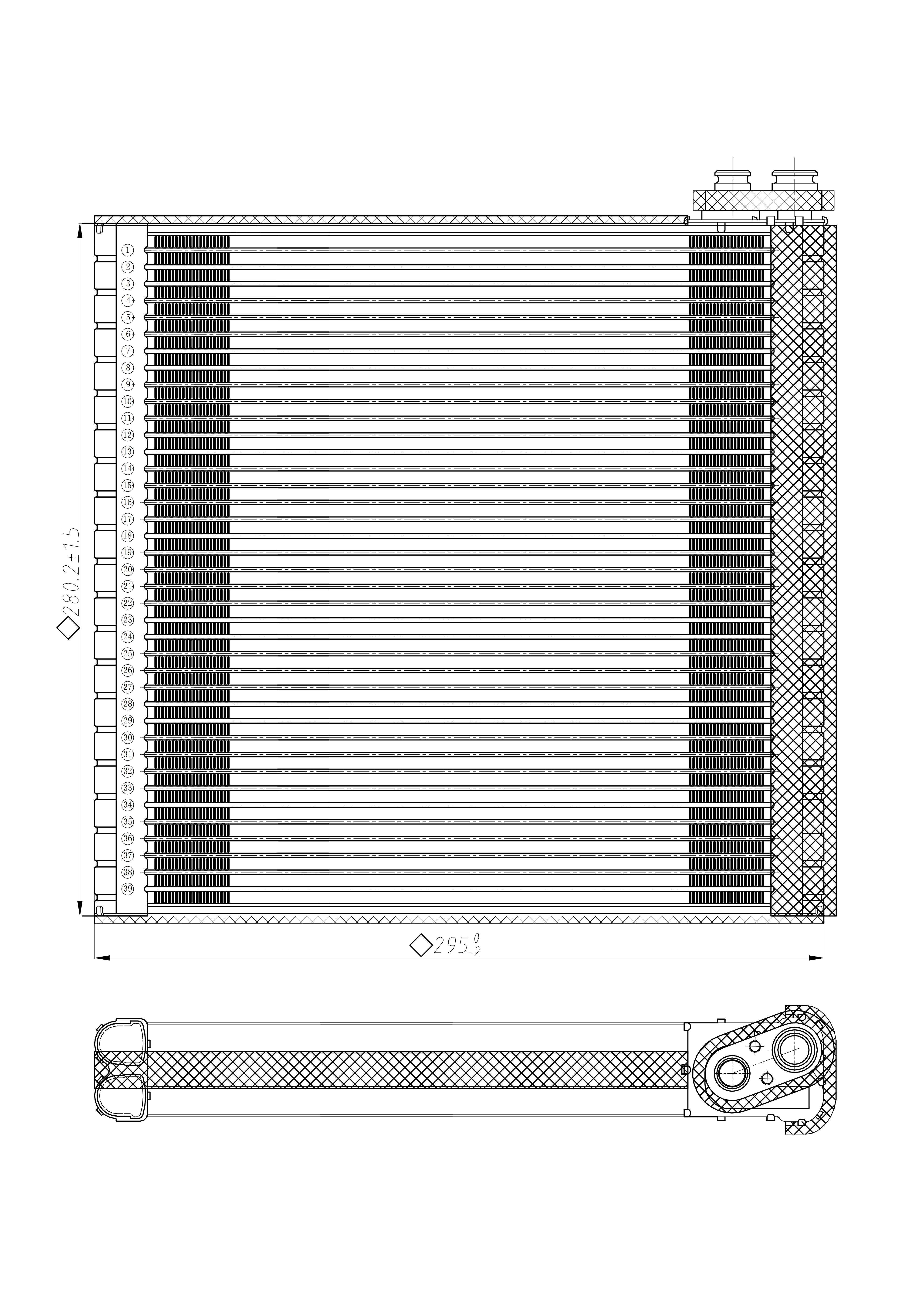 AC Evaporator (LEXUS EV.04.006)
